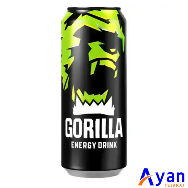 آبمیوه انرژی زا روسی گوریلا Gorilla Energy Drink انرژی زا 450 میل
