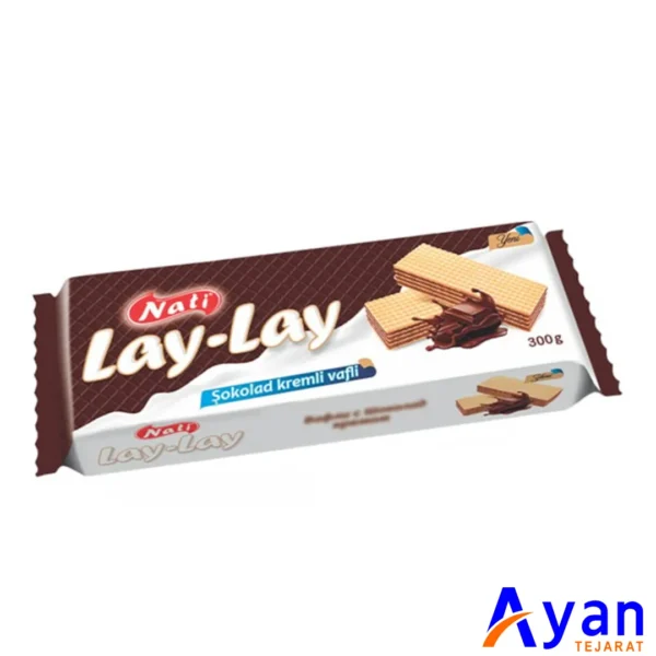 ویفر پر شده لای لای ناتی NUTI با کرم شکلات 300 گرم
