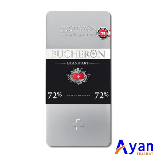 تبلت شکلات تلخ 72% استند آرت بوچرون Bucheron وزن 100 گرم