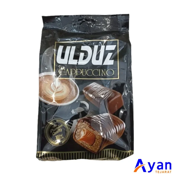 شکلات اولدوز ULDUZ مدل CAPPUCCINO بسته 600 گرمی
