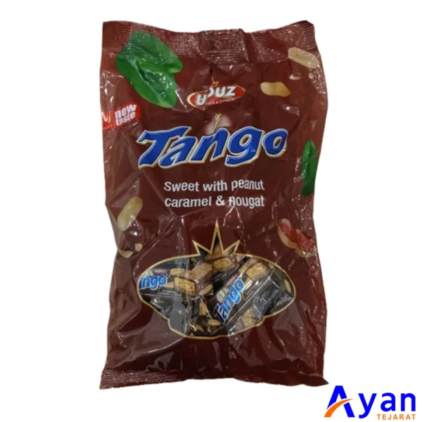 شکلات کاراملی با مغز بادام زمینی اولدوز ULDUZ مدل TANGO بسته یک کیلوگرمی