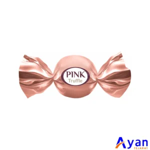شکلات پذیرایی با مغز کاکائویی پینک PINK مدل COCOA TRUFFLE بسته 500 گرمی